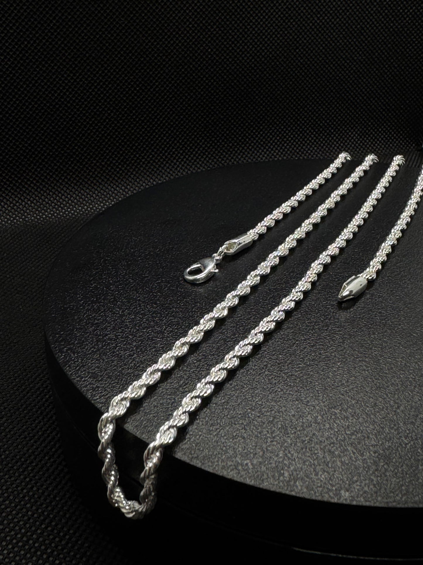 Luxe Silver Rope Chain