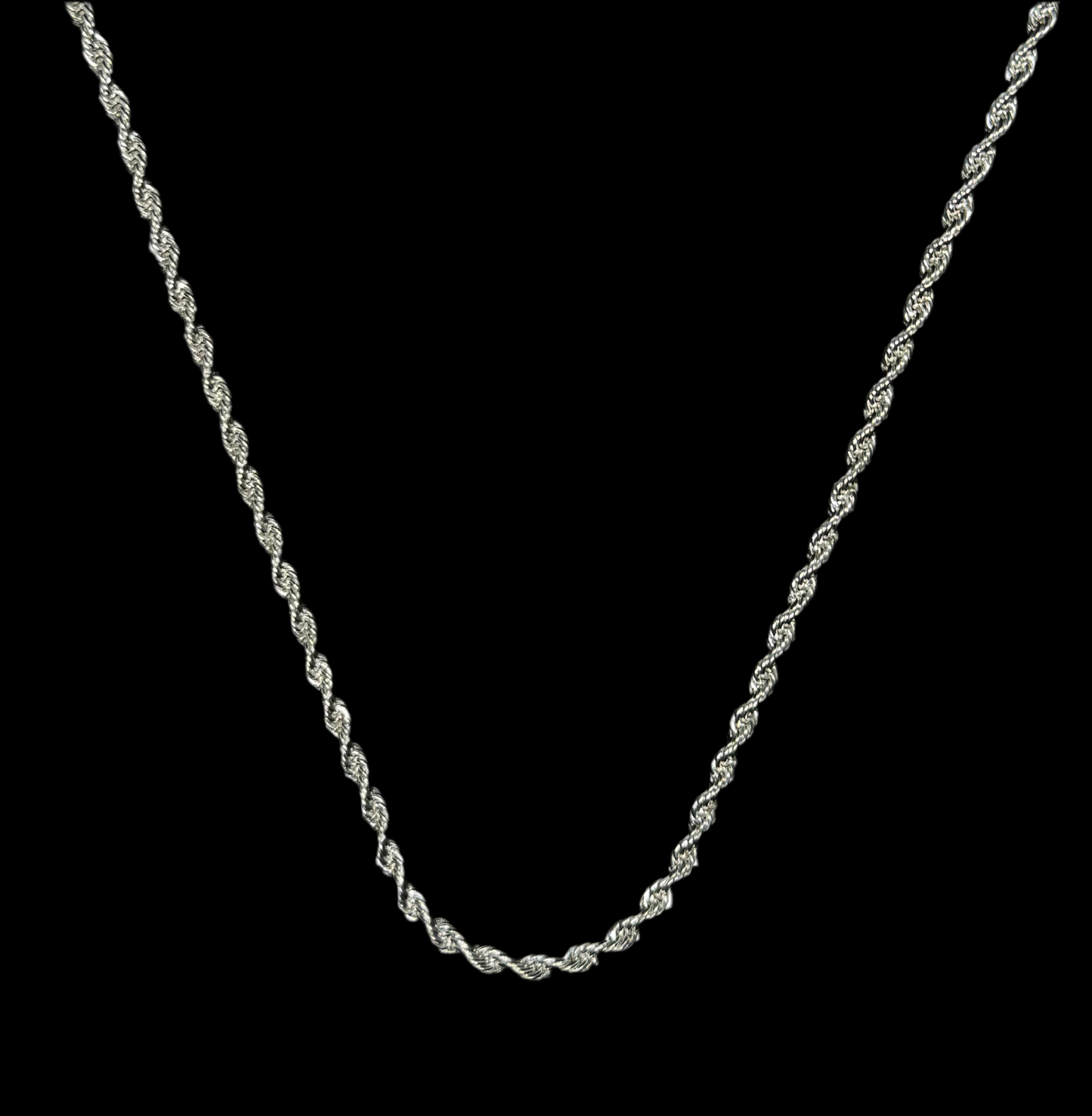 Luxe Silver Rope Chain