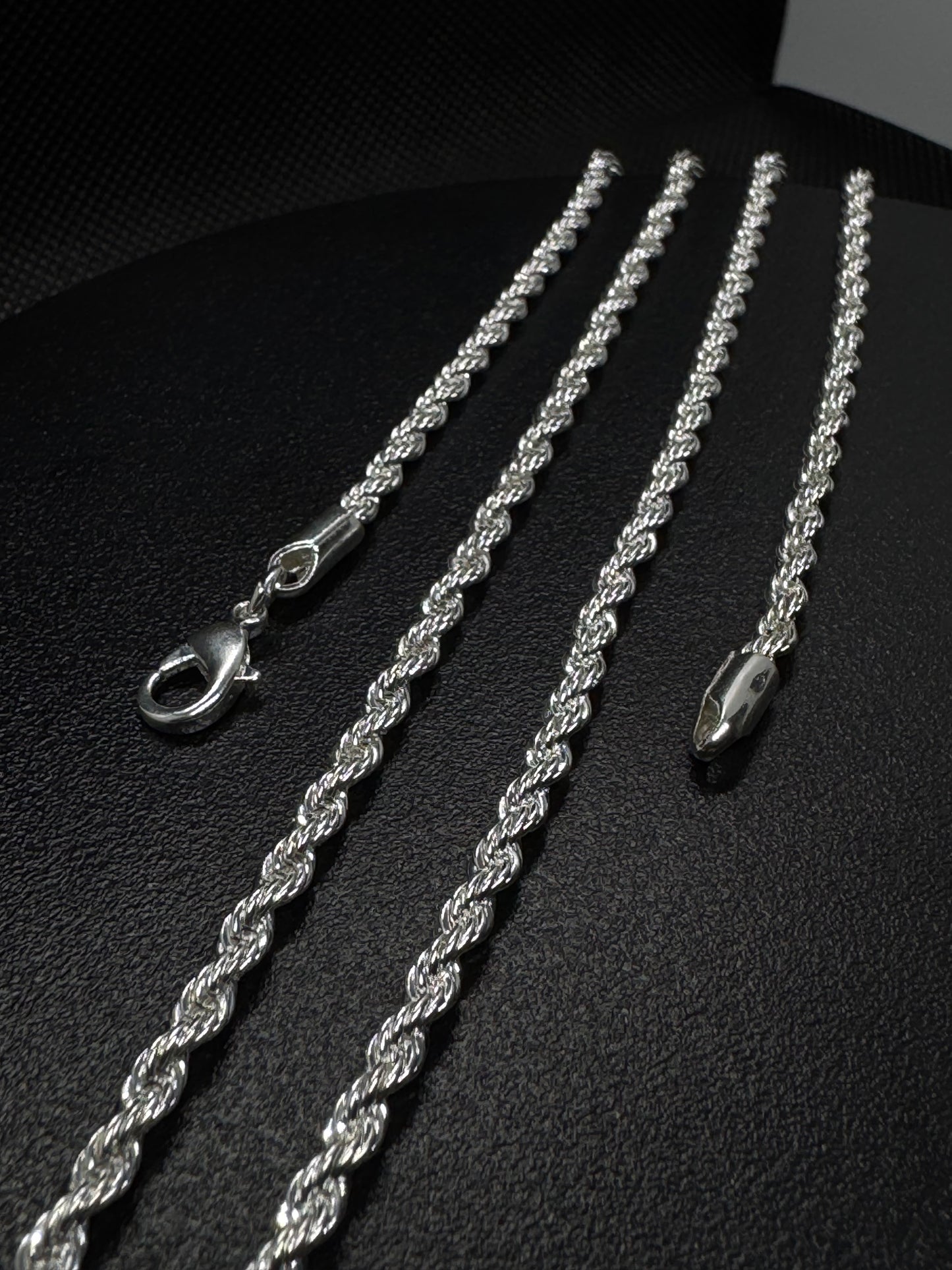 Luxe Silver Rope Chain