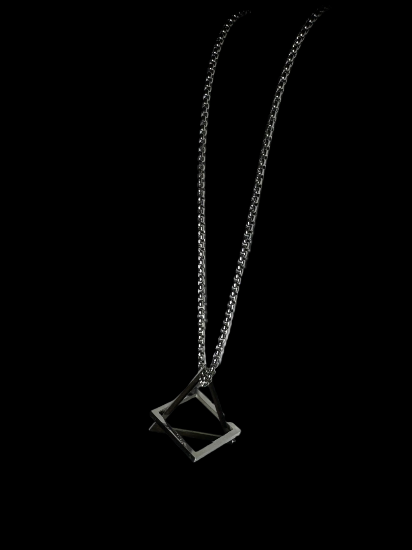 Unity Shapes Interlocked Pendant Necklace