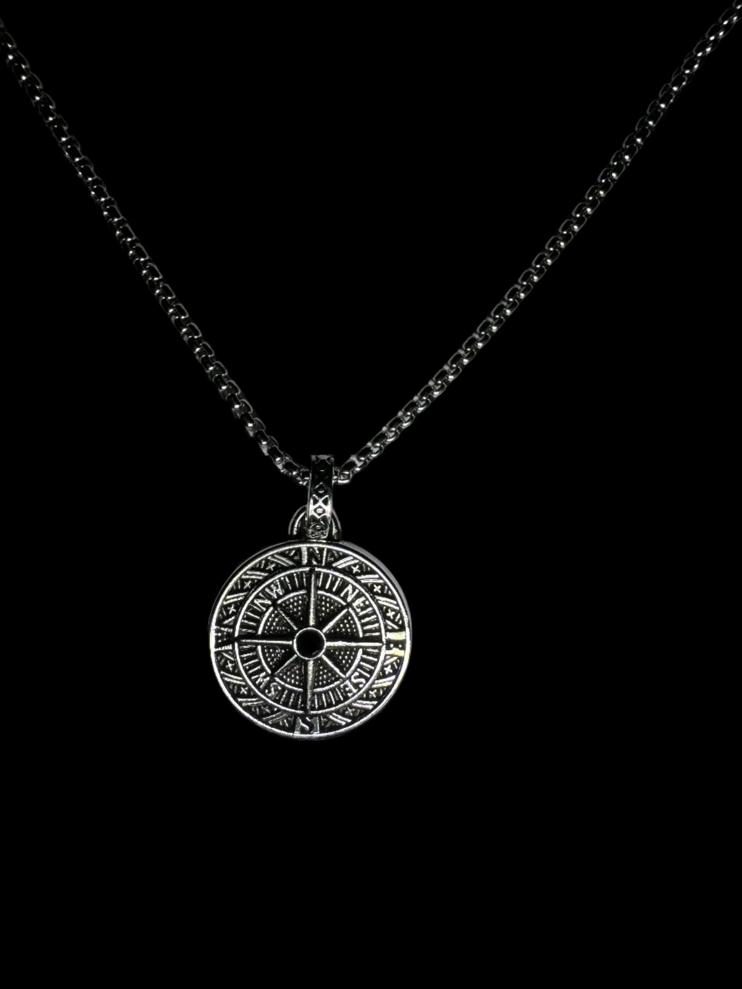 Navigator's Compass Pendant Necklace
