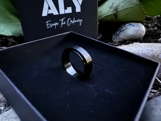 Phantom Black Ring - ALY Bold Collection