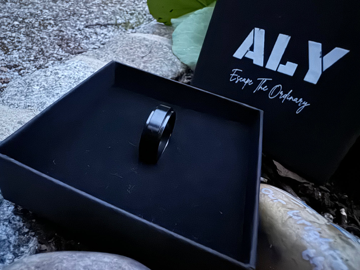 Phantom Black Ring - ALY Bold Collection