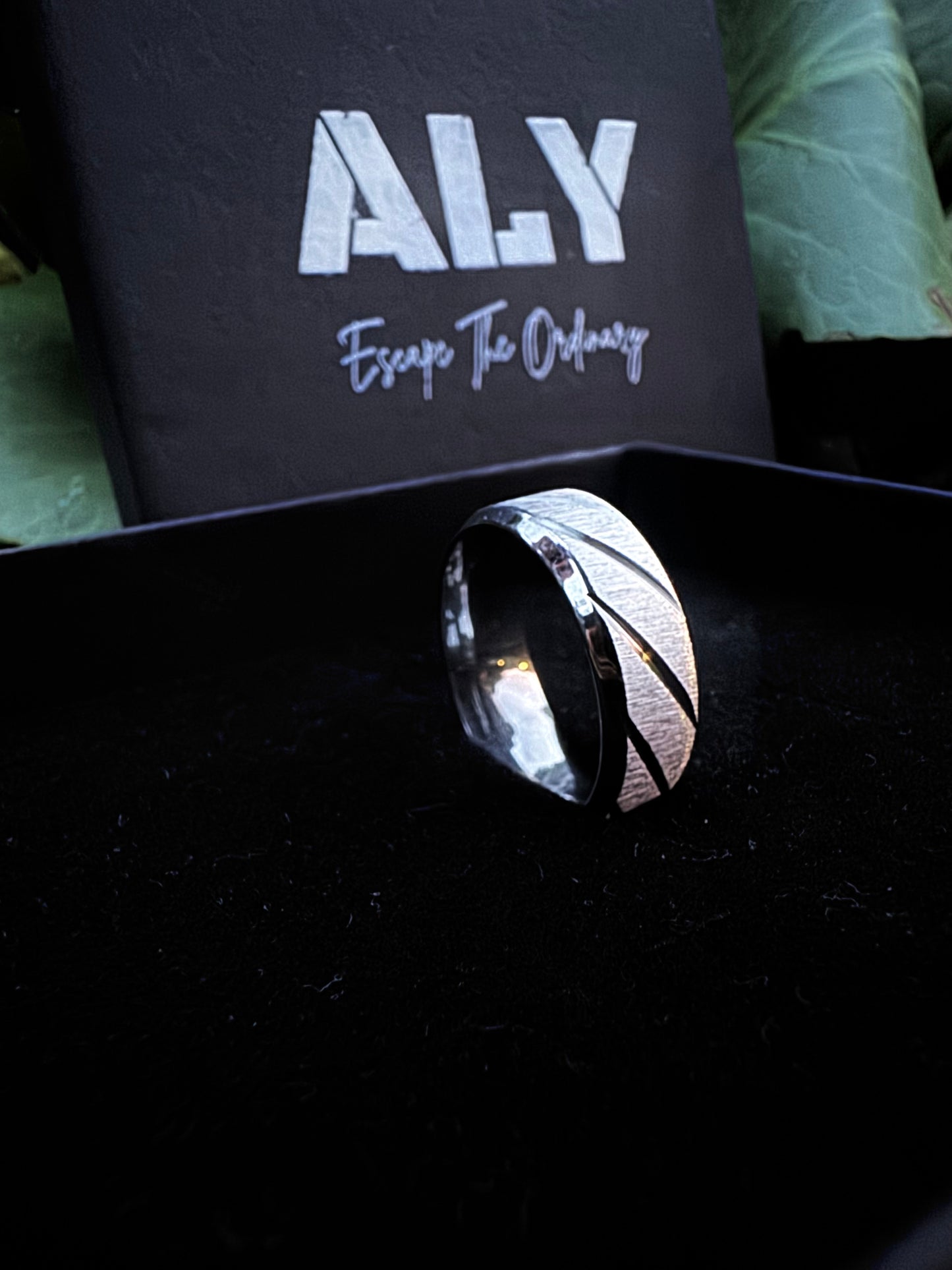 Artisan Silver Patterned Ring - ALY Heritage Collection