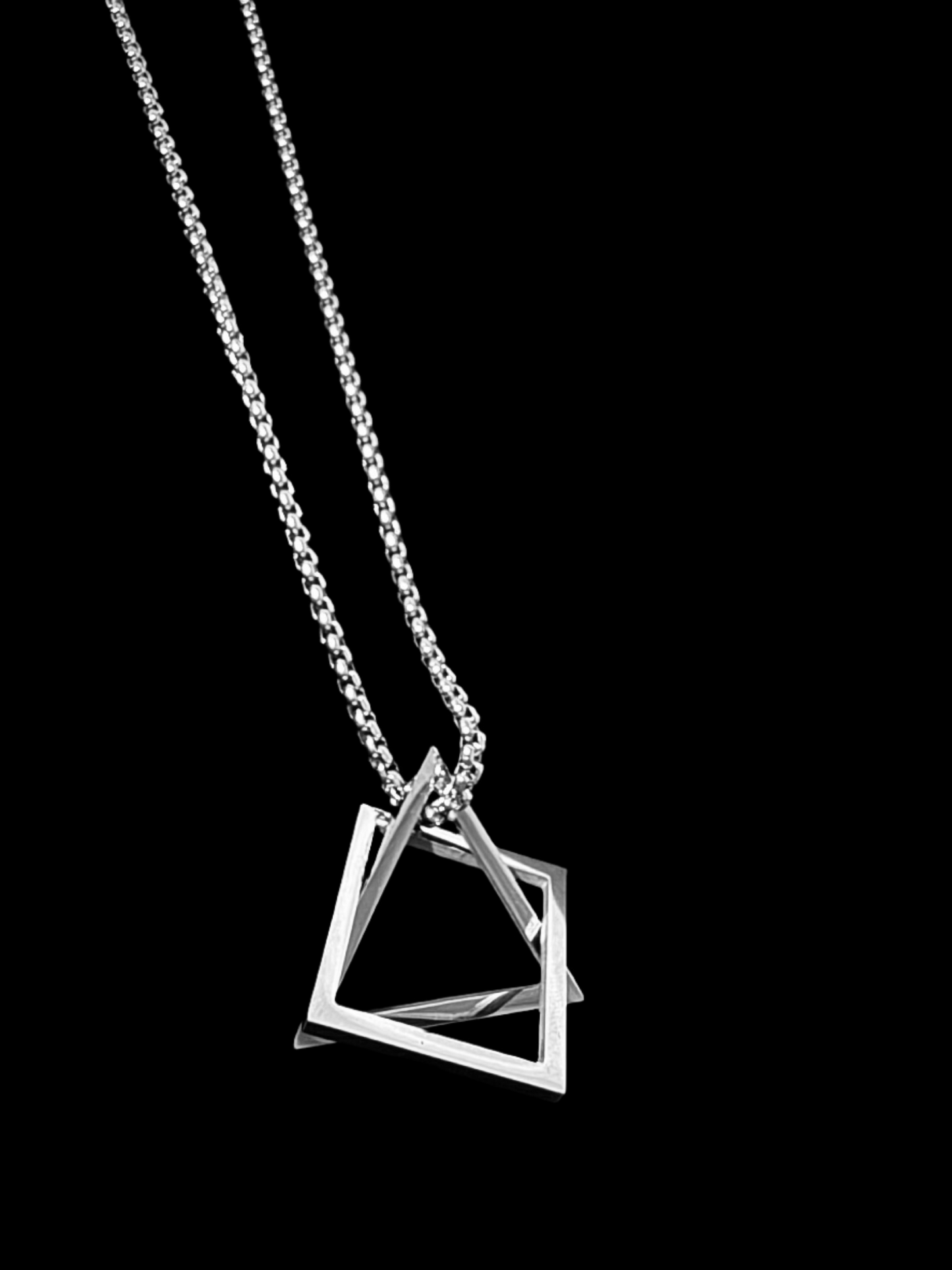 Unity Shapes Interlocked Pendant Necklace